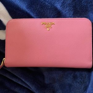 Authentic Prada continental wallet